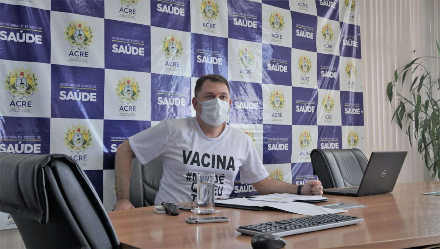 Secretário-Alysson-Bestene.-Foto-Odair-Leal-1-1536×869 “Sozinha a vacina não vai acabar com a pandemia, ela precisa da adesão de todos”, disse o secretário de Estado de Saúde do Acre, Alysson Bestene Foto: Odair Leal/ Secom