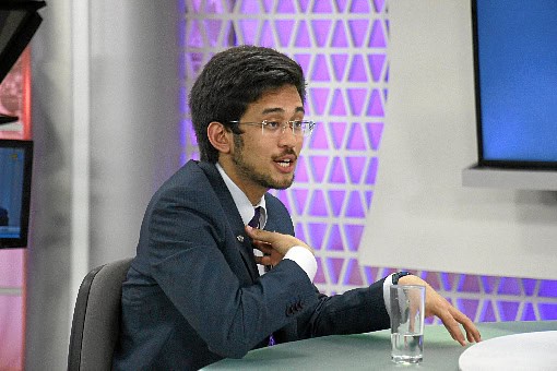 11/09/2019 Crédito: Vinicius Cardoso/Esp. CB/D.A Press. Brasil. Brasilia - DF. O deputado federal Kim Kataguiri e o convidado de hoje do CB. Poder.