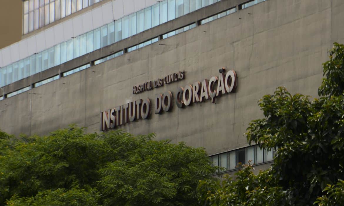 Fachada do Instituto do Coração do Hospital das Clínicas da FMUSP. Foto Rovena Rosa/Agência Brasil