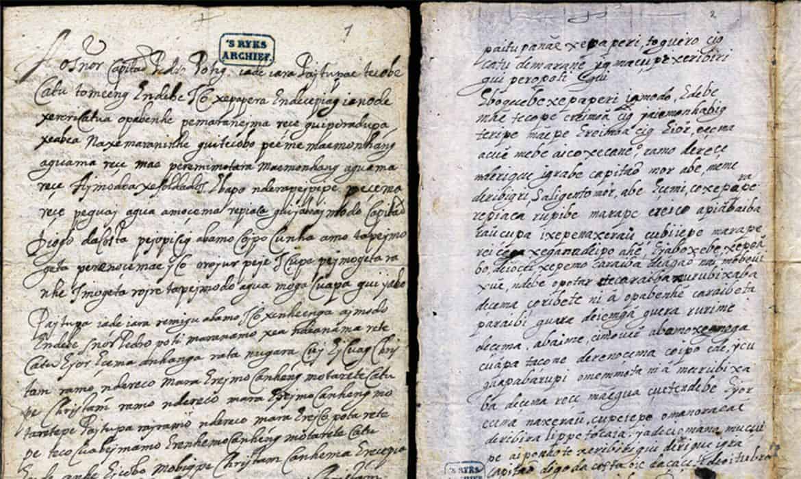 cartas_tupi Foto: Arquivo/Eduardo Navarro