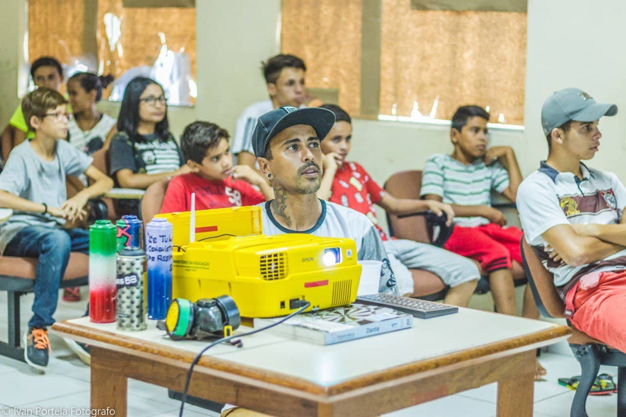 Uma oficina de Grafitti será oferecida voltada para crianças e adolescentes (Foto: Assecom)