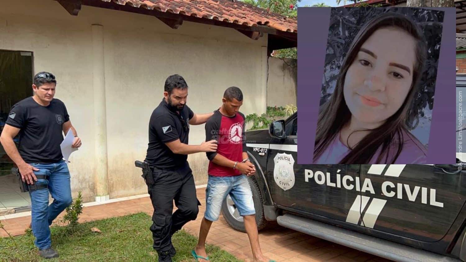 Montagem com imagens do site O Alto Acre