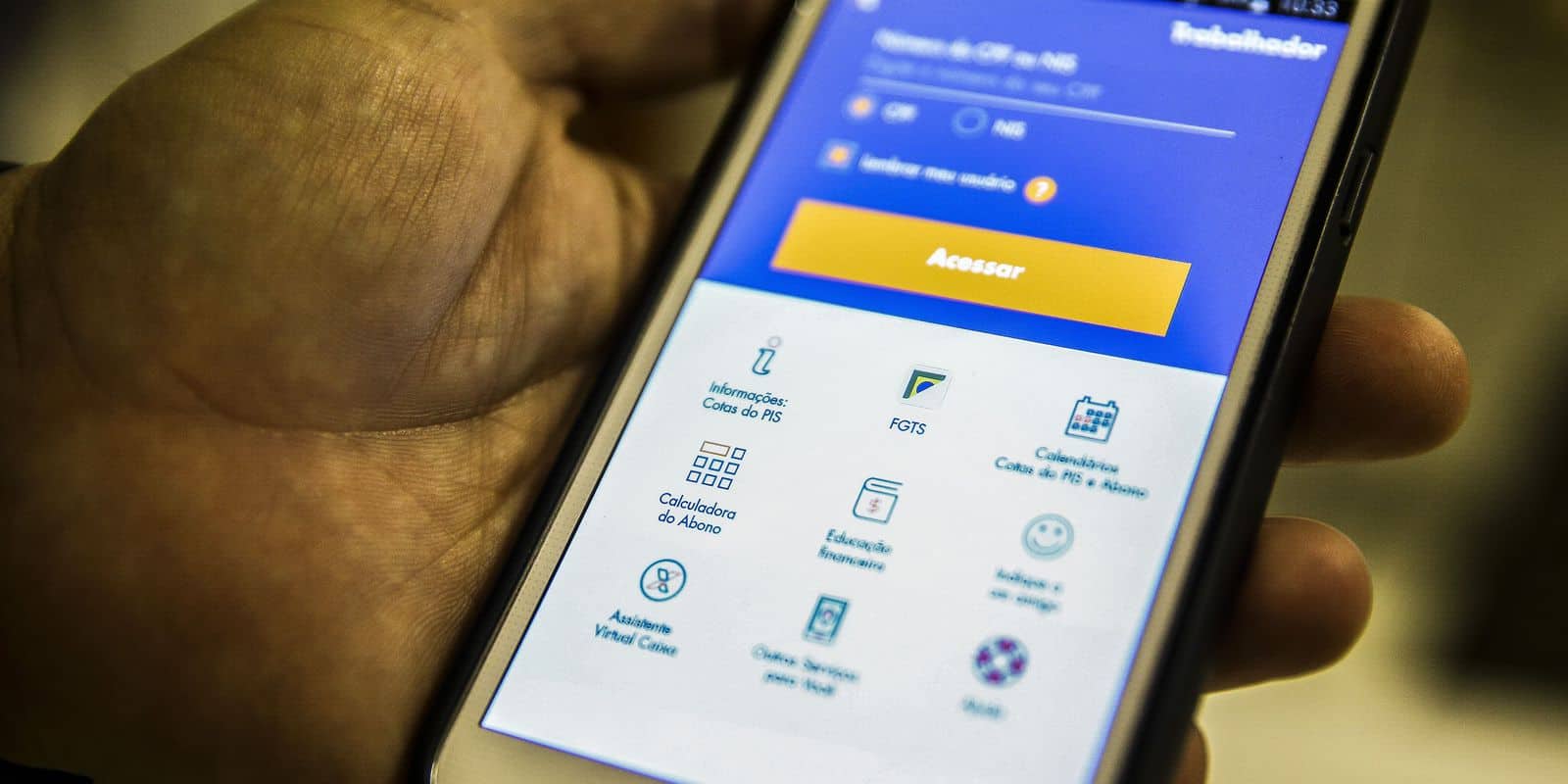 Aplicativo FGTS Aplicativo FGTS