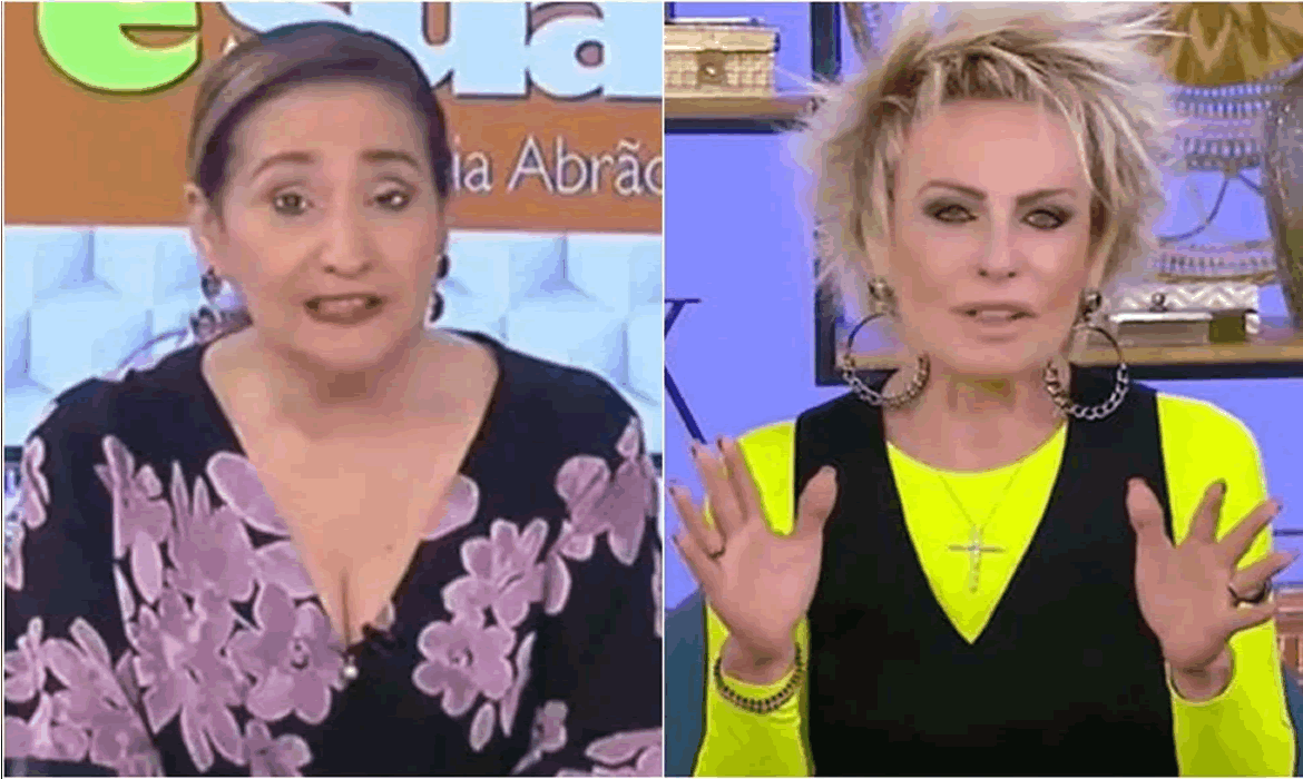 02 Sonia Abrão perdeu a paciência após ser acusada de espalhar fake news sobre Ana Maria Braga.
Foto: reprodução /montagem