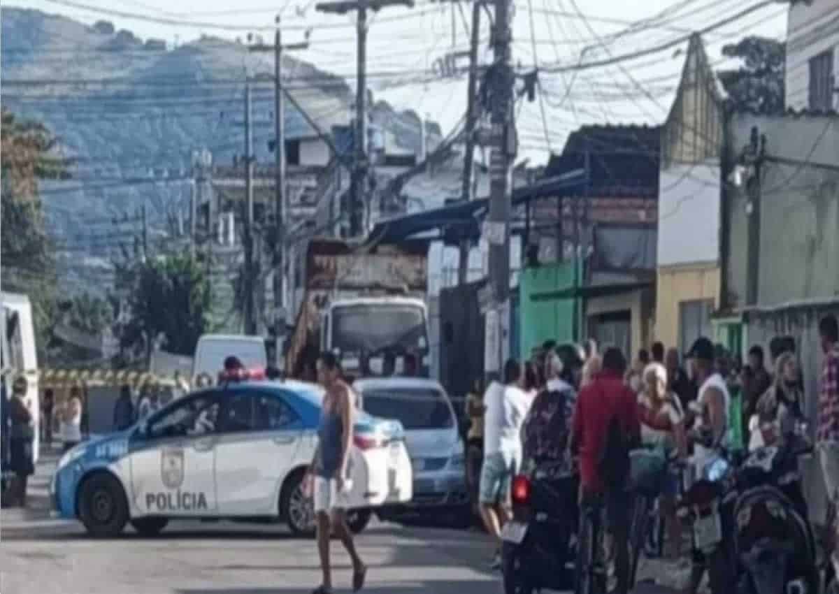 Ataque aconteceu em Olinda, Nilópolis. Foto: reprodução / Redes Sociais