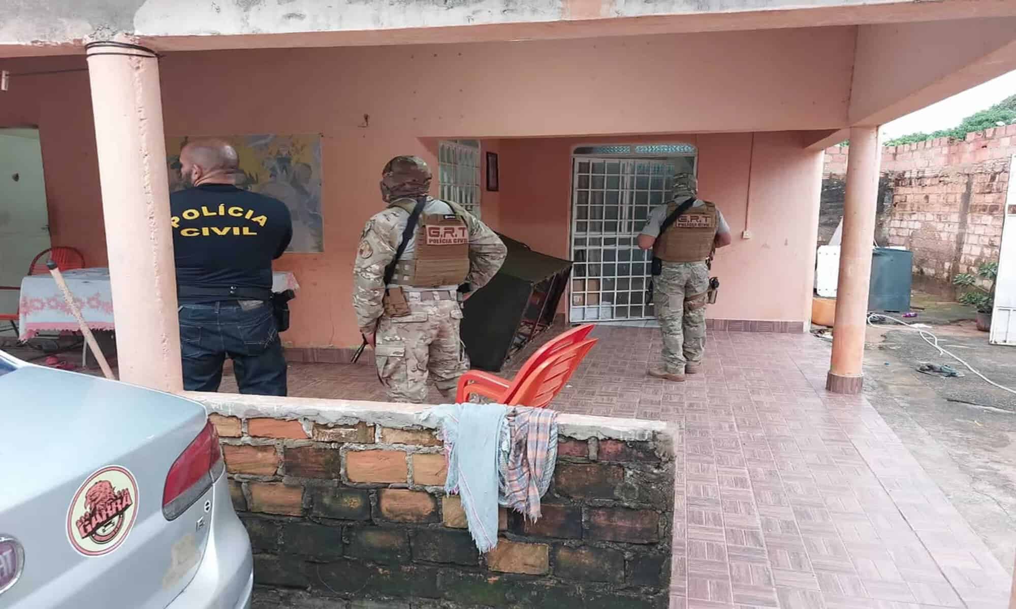 12 Polícia Civil realiza operação para prender envolvidos em roubo de gado na Vila São Silvestre — Foto: Divulgação/Polícia Civil