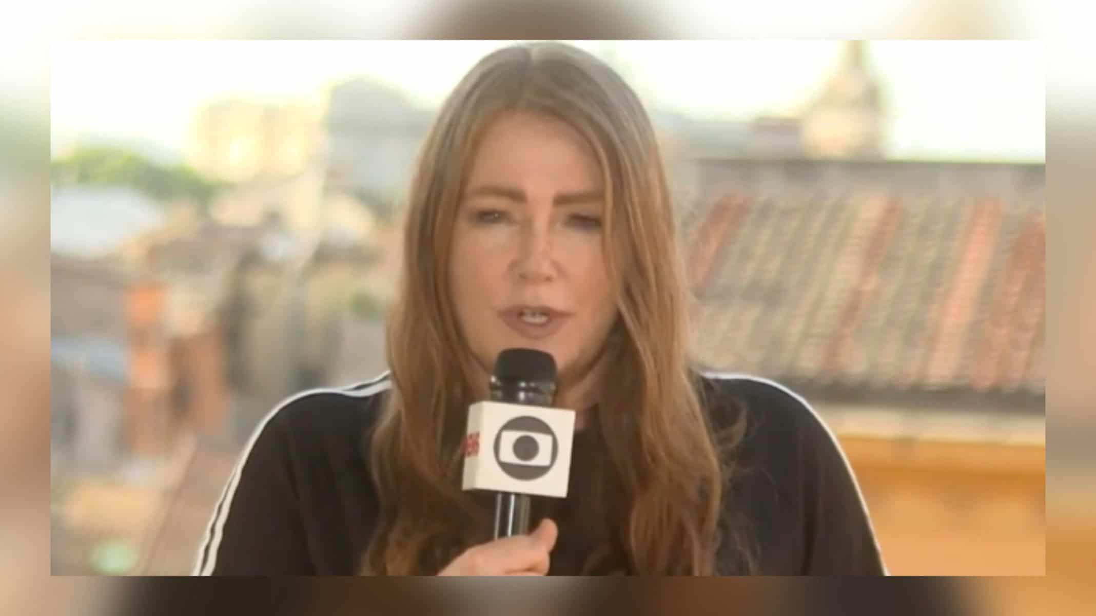 7F111852-7DA8-4399-87B6-85A4C5BA4F29 Ilze Scamparini revela a verdade por trás das aparições em telhados na Globo (Foto: Reprodução/Globo)