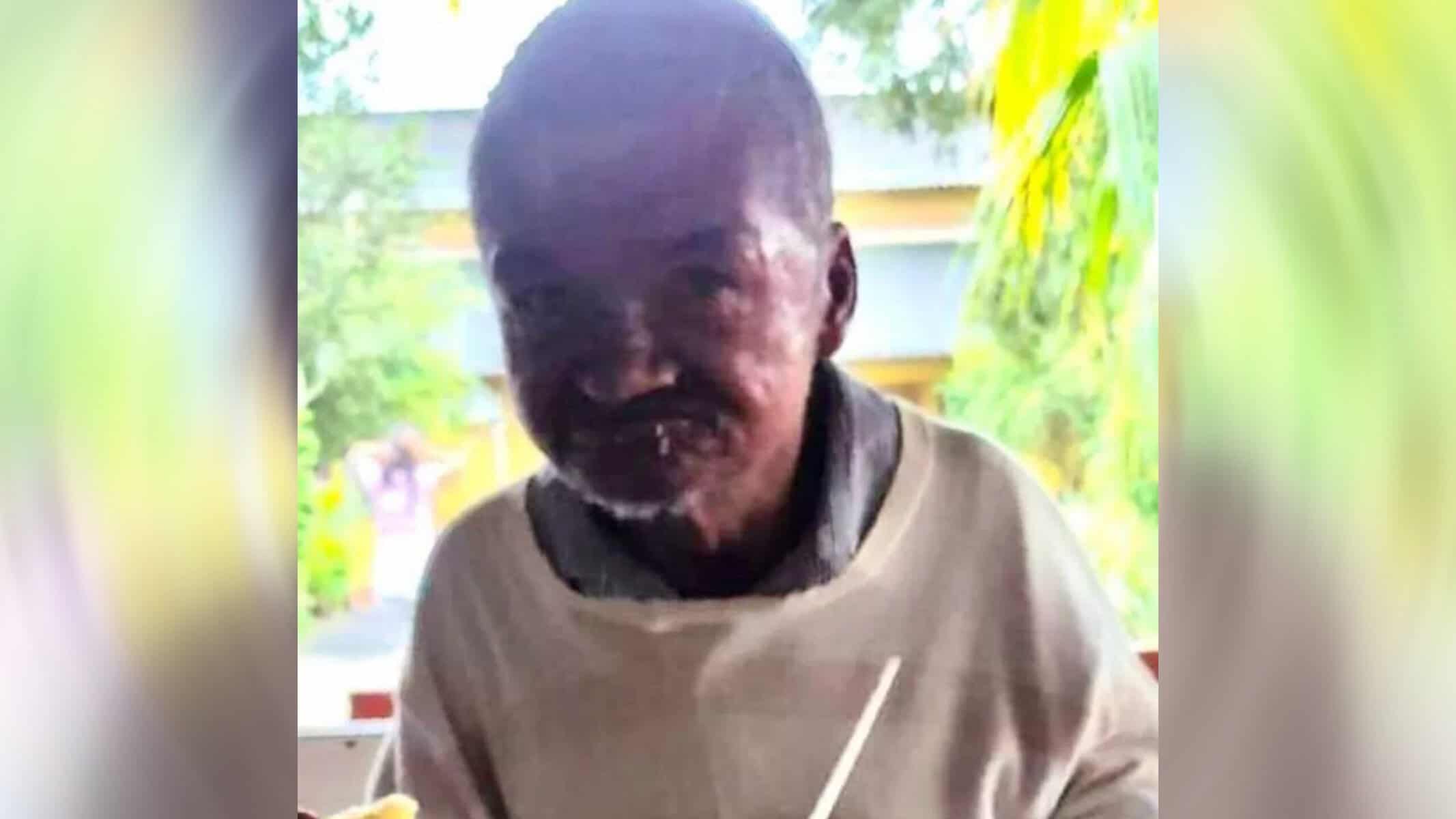 Picsart_22-07-22_17-41-52-176 Morador de rua conhecido como Bem-te-vi morreu na noite dessa quarta-feira (21) após ser atropelado por moto — Foto: Reprodução