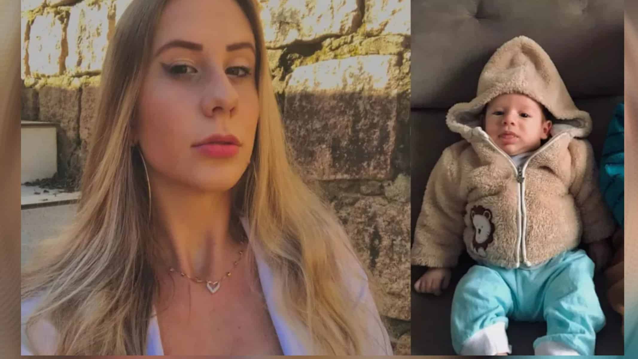 Picsart_22-07-26_20-01-02-192 Jessica e bebê Theo foram encontrados mortos em Blumenau — Foto: Reprodução/Redes sociais
