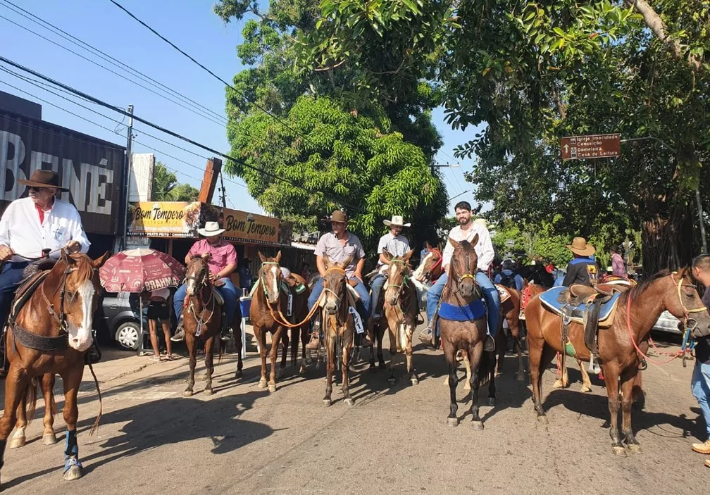 Ao todo, 170 cavalos estão inscritos para participar da Cavalgada — Foto: Iryá Rodrigues/g1