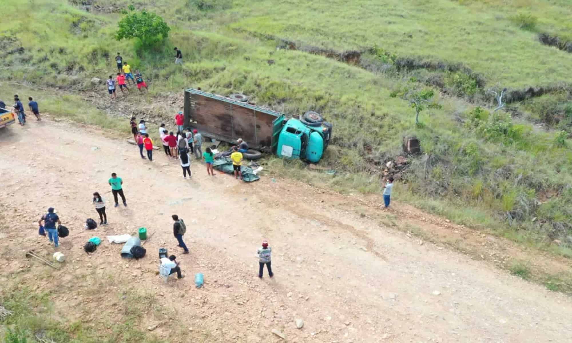 10 Acidente aconteceu na região de Maturuca, em Uiramutã — Foto: Divulgação