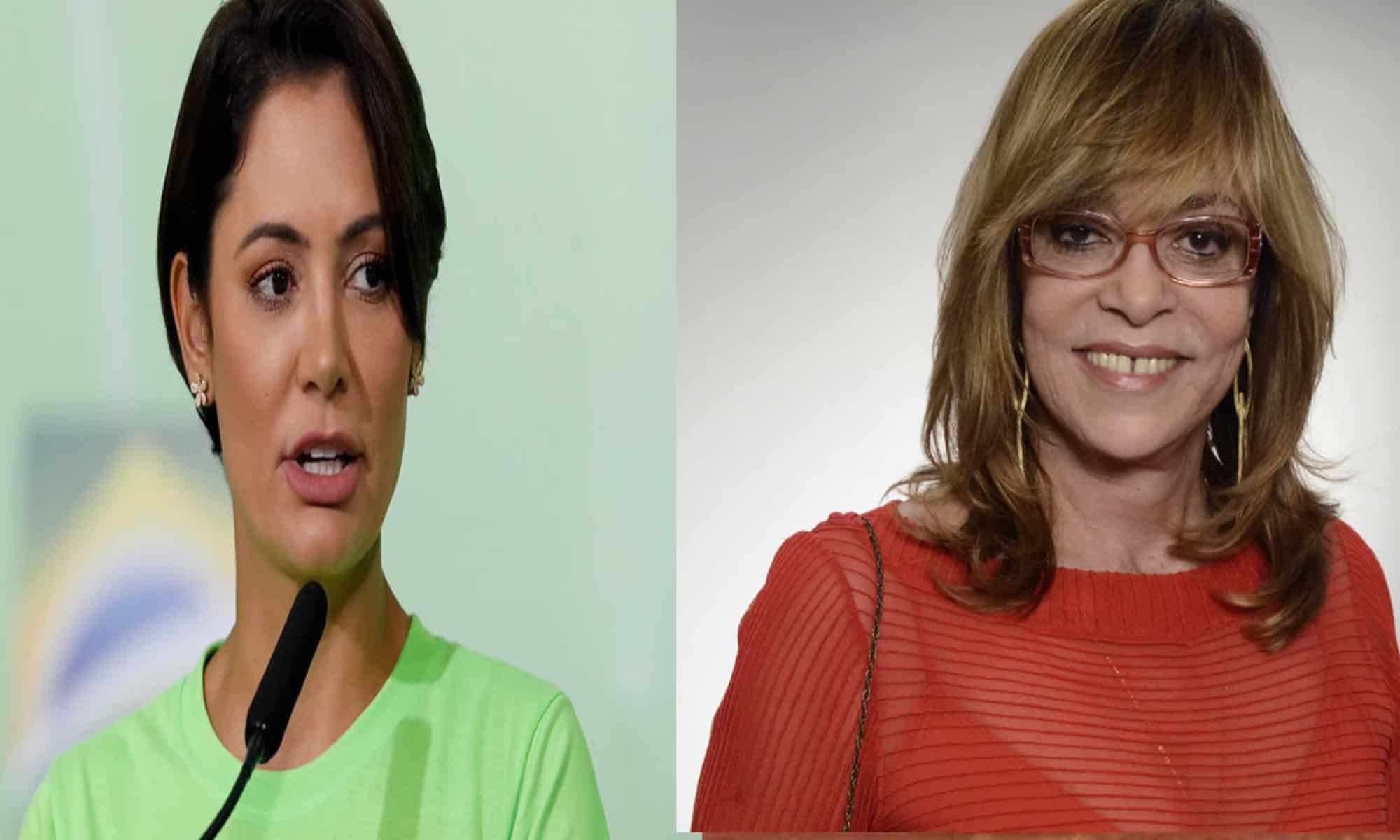 10 Michelle e Bolsonaro marcaram presença recentemente na Igreja Batista da Lagoinha, em Belo Horizonte, a mesma em que Guilherme de Pádua, assassino de Daniella, se consagrou pastor há cerca de 5 anos. Foto: reprodução/Montagem