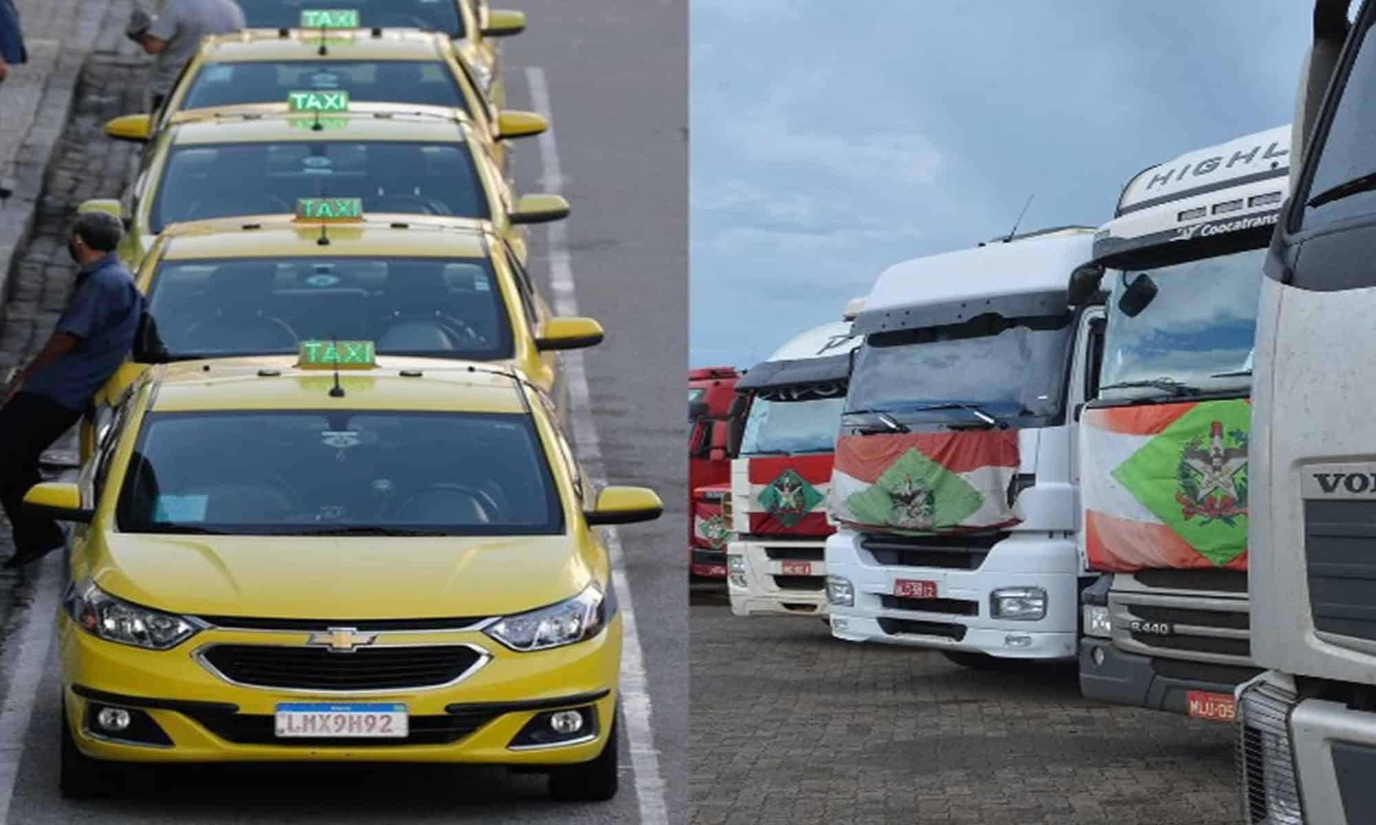 A medida emergencial prevê o pagamento mensal de R$ 1 mil aos motoristas até dezembro de 2022. Foto: reprodução