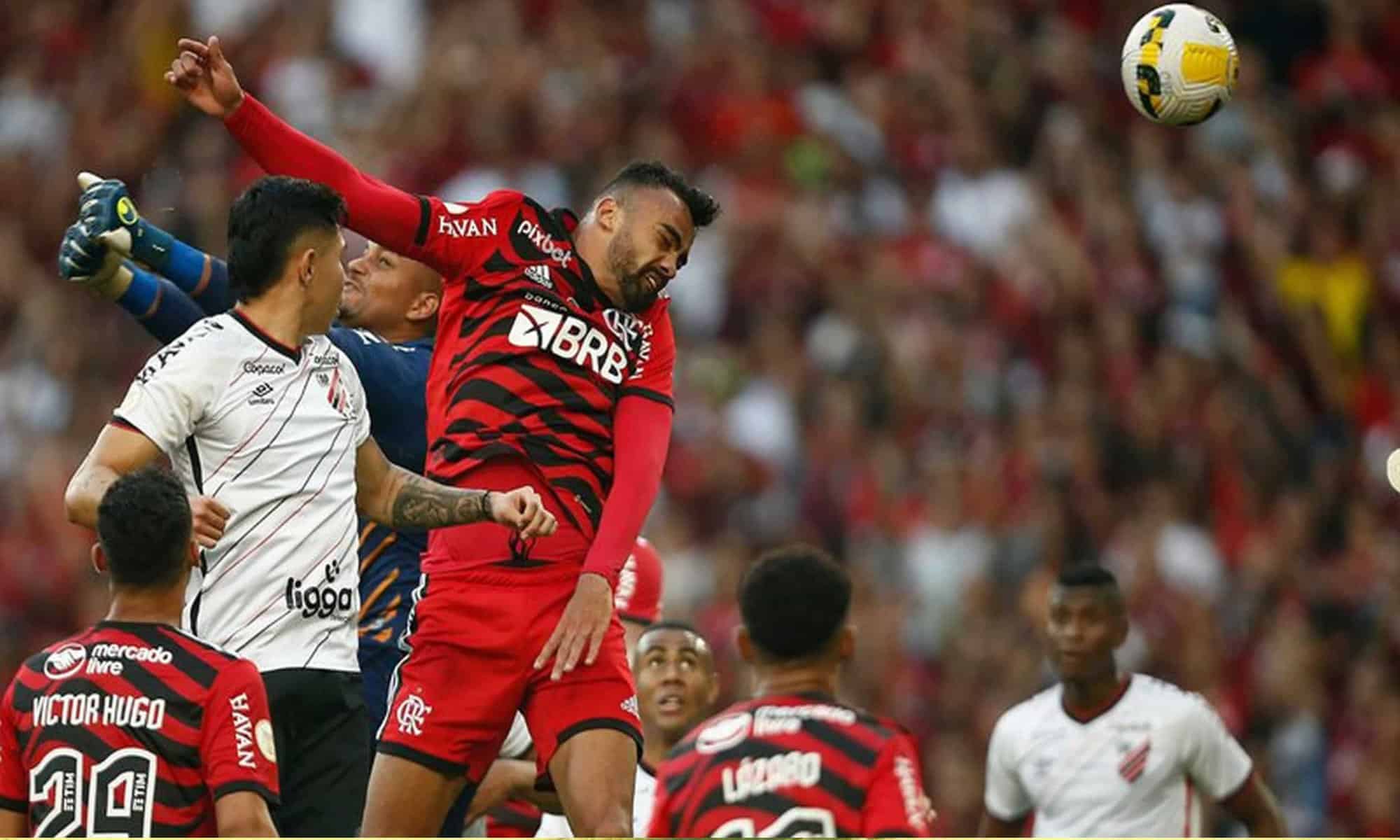 13 O Flamengo goleou o Athletico-PR e conseguiu uma vitória importante no Brasileirão - GettyImages