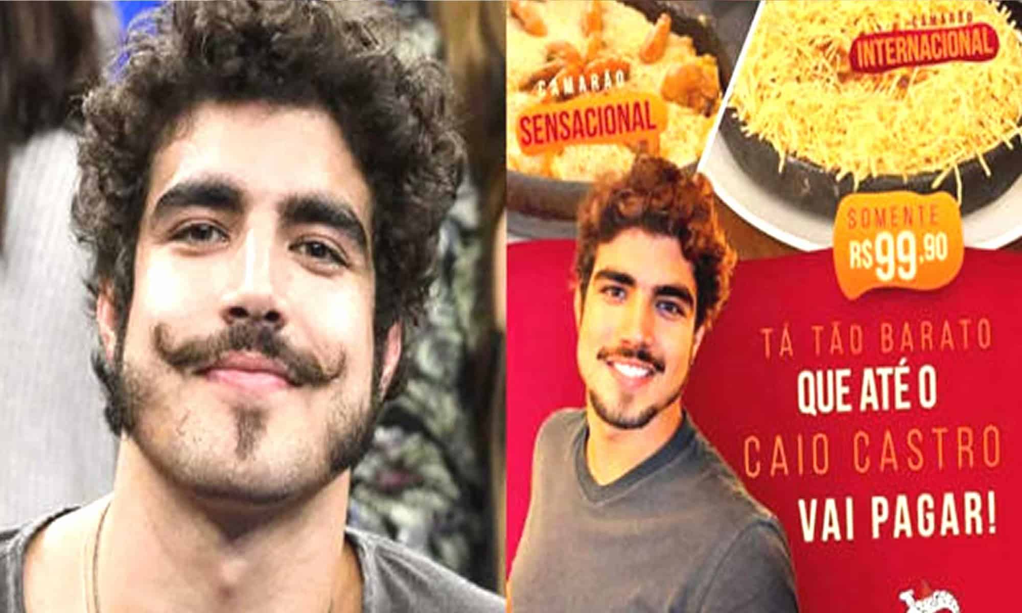 19 Caio Castro vai processar restaurante que aproveitou polêmica em anúncio (Foto: Reprodução)