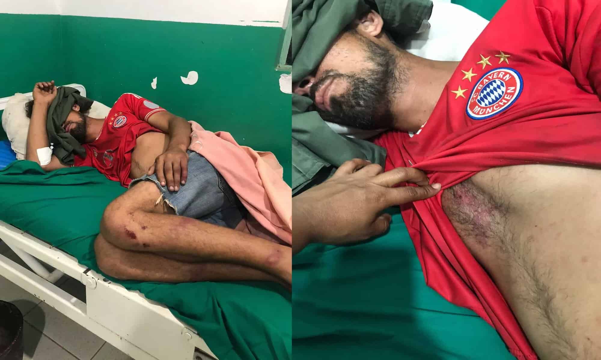 21 Representante comercial alega ter sido agredido por sargento da PM — Foto: Arquivo Pessoal