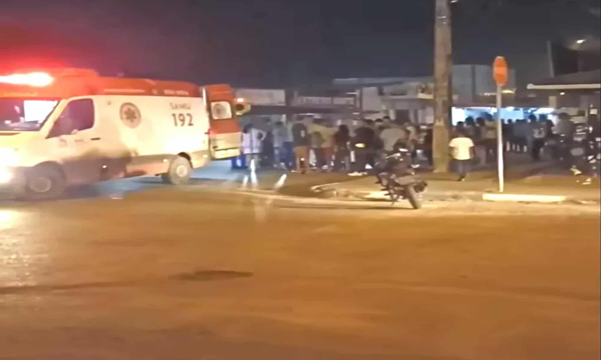 Acidente aconteceu no bairro Raiar do Sol, zona Oeste de Boa Vista. — Foto: Reprodução/Instagram/noticias24hrr