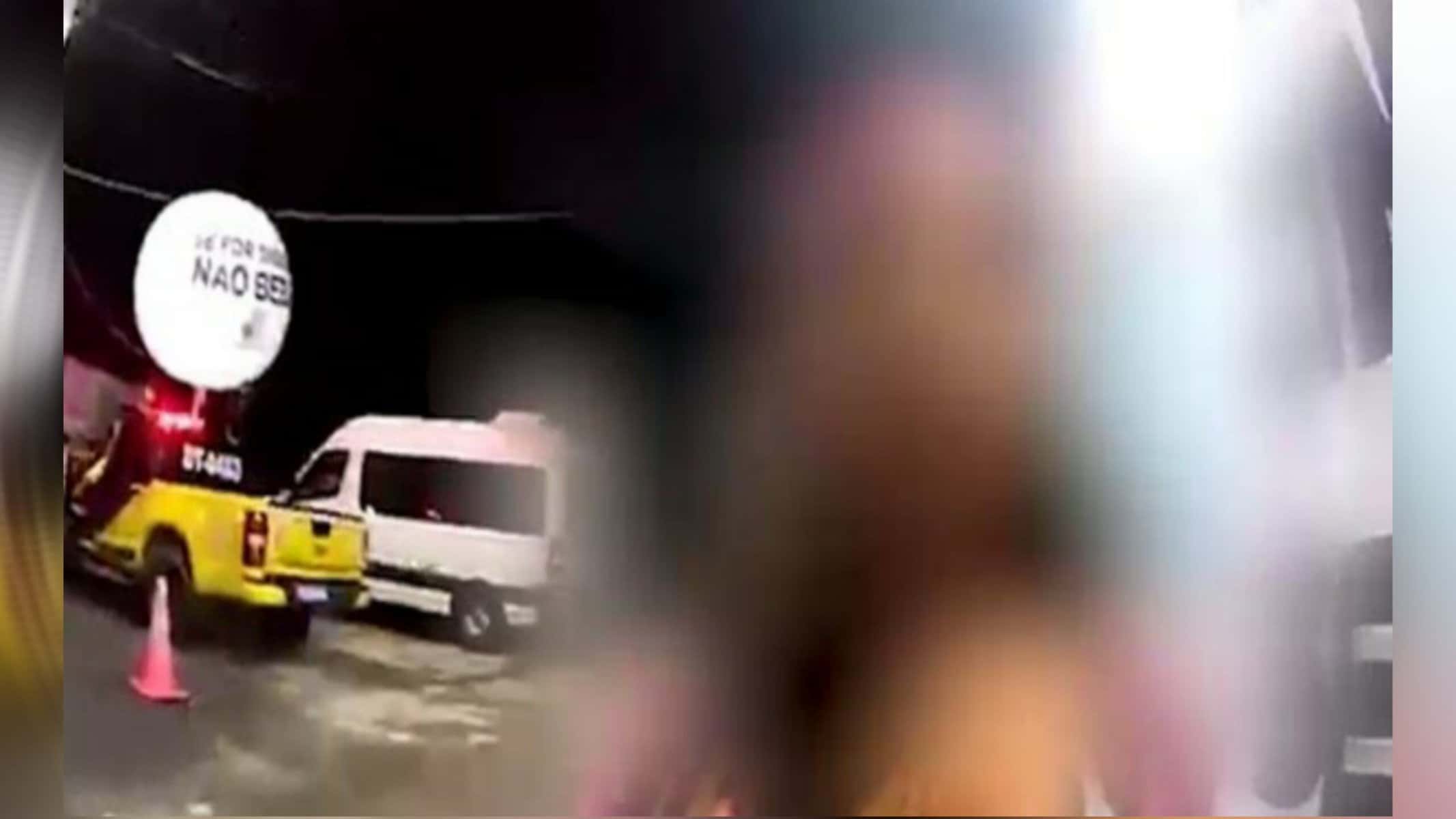 Mulher foi flagrada em tentativa de suborno em Salinópolis — Foto: Detran/Divulgação