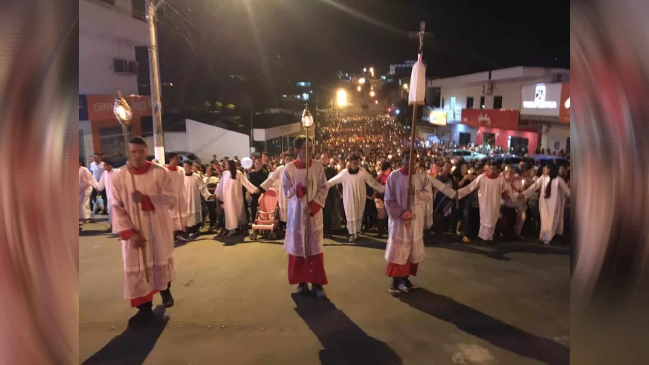 Novenário de Nossa Senhora da Glória começa nesta sexta (5) em Cruzeiro do Sul — Foto: Glédisson Albano/Rede Amazônica Acre