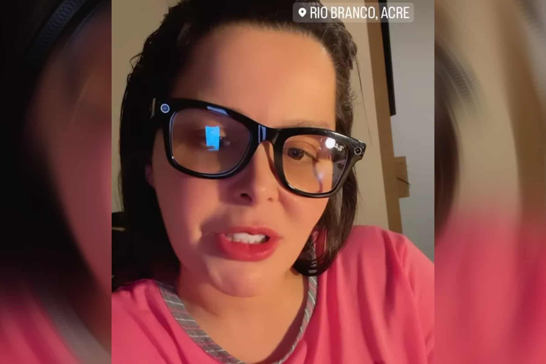 Cantora está no Acre com a irmã Maiara para show na Expoacre — Foto: Reprodução