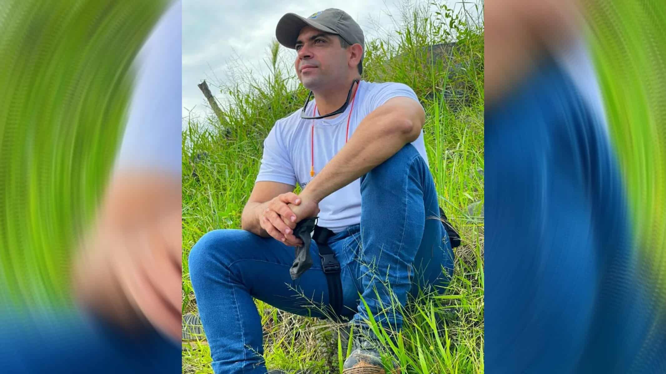 Stefano Loriato sofreu um acidente de moto na última quarta (10) — Foto: Reprodução