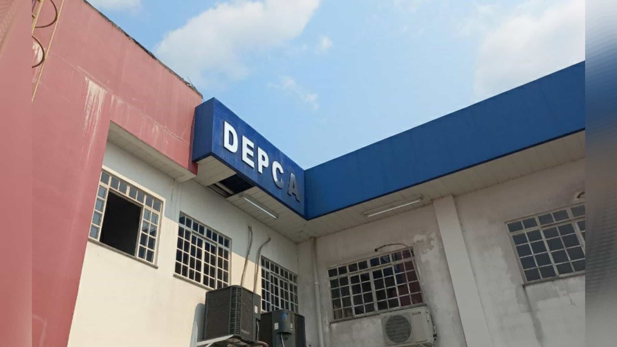 Picsart_22-08-23_15-10-25-432 As crianças estão na Delegacia Especializada em Proteção à Criança e ao Adolescente (Depca). Foto: Fernanda Lopes