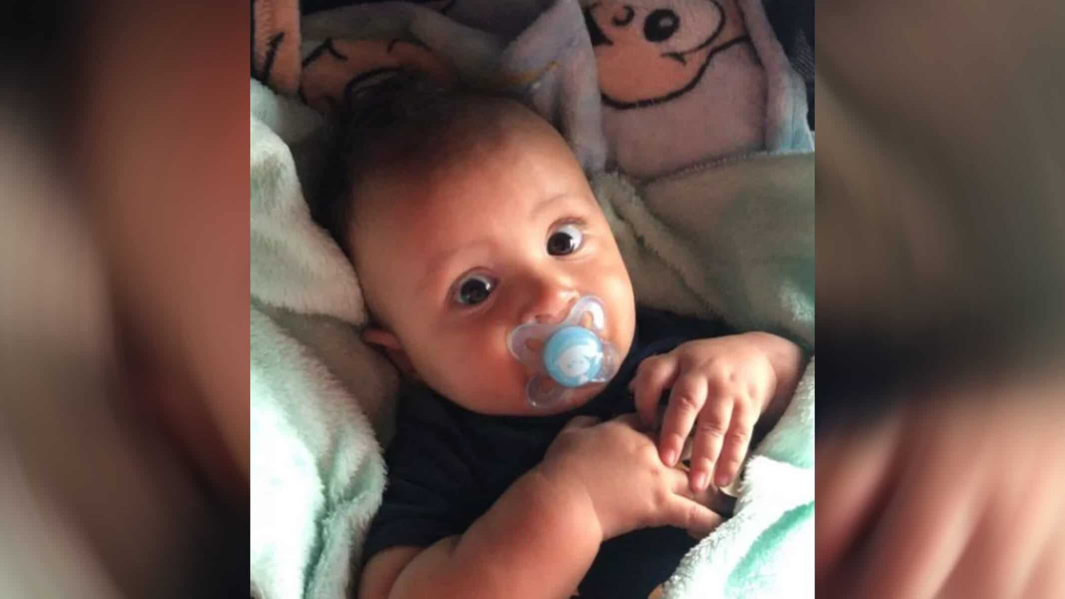 Enzo Gabriel, bebê de 11 meses, morto na noite dessa terça-feira (23). — Foto: Reprodução/Redes Sociais
