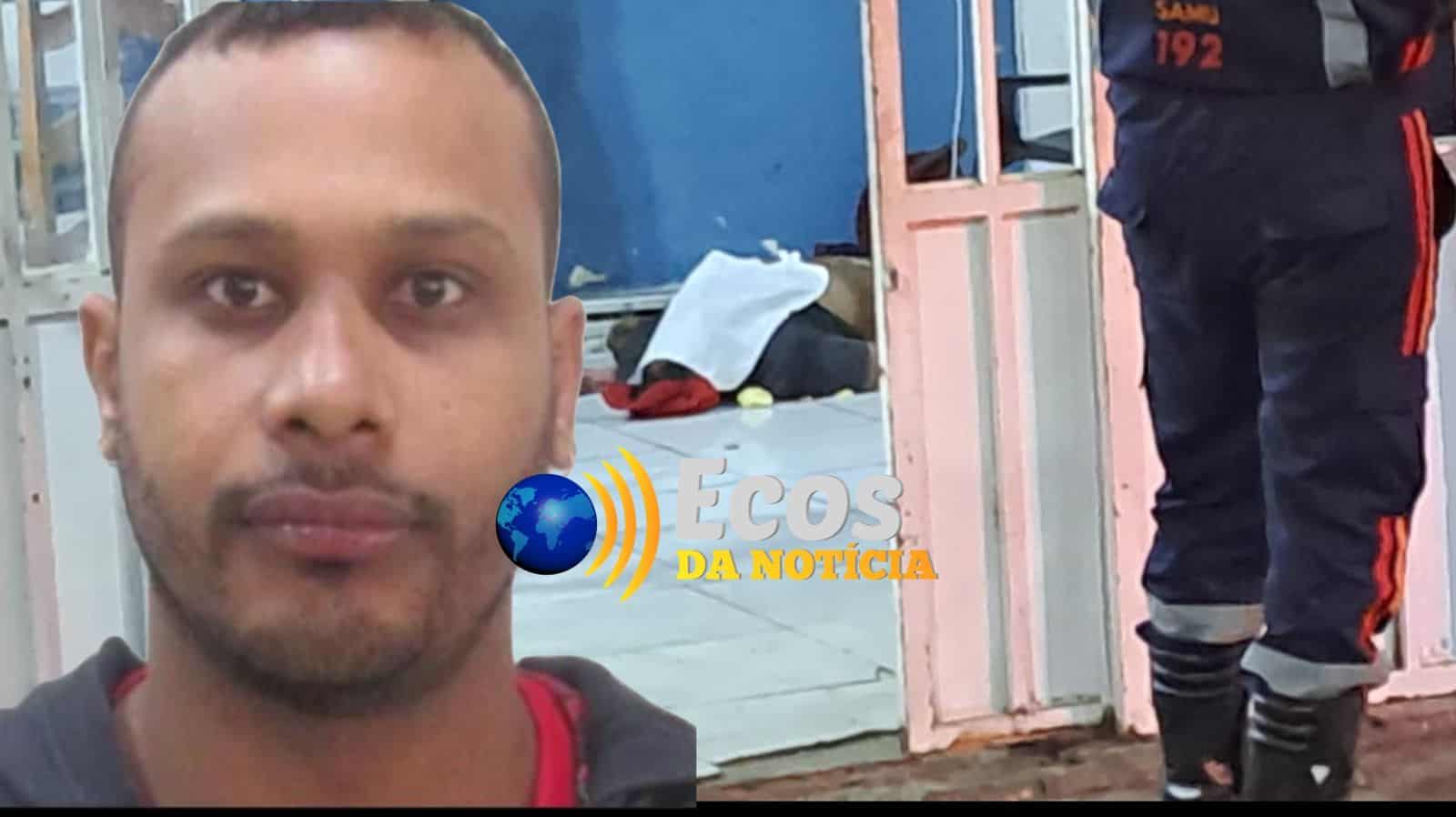 Vítima de execução André Luíz Macedo, 29 anos. Foto: Ecos da Notícia