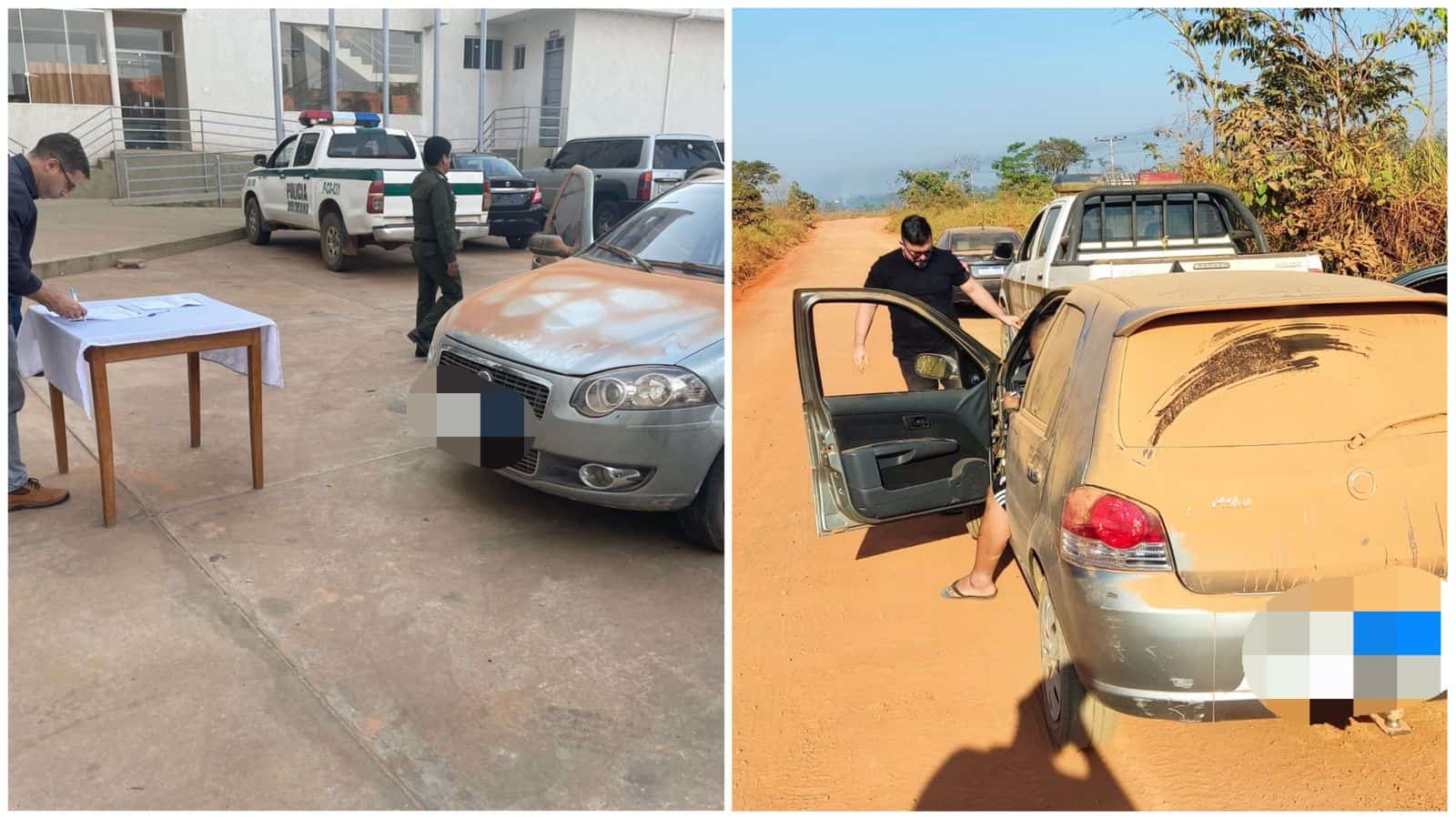 O veículo Brasileiro estava a caminho do município de Riberalta, no eestado de Beni, na Bolívia