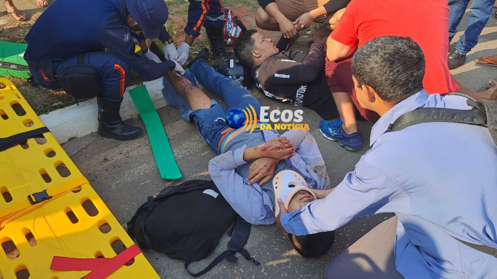 capa acidente Foto: James Silva