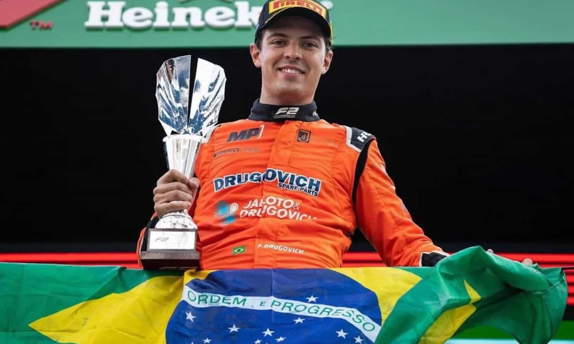07 Formula 2: Brasileiro Felipe Drugovich pode ser campeão neste sábado