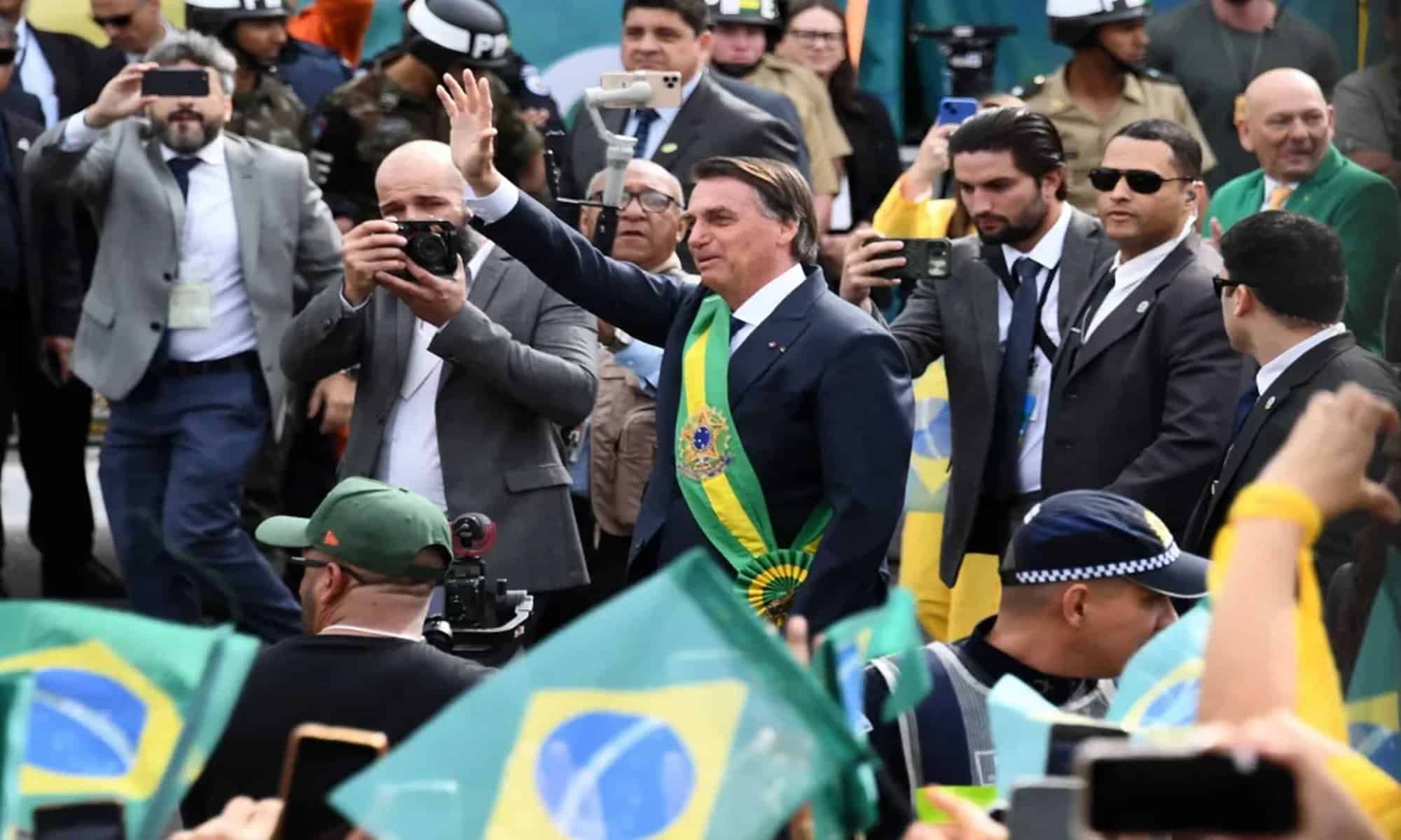 08 Bolsonaro fez nova ameaça à democracia neste 7 de setembro (EVARISTO SA/AFP via Getty Images)