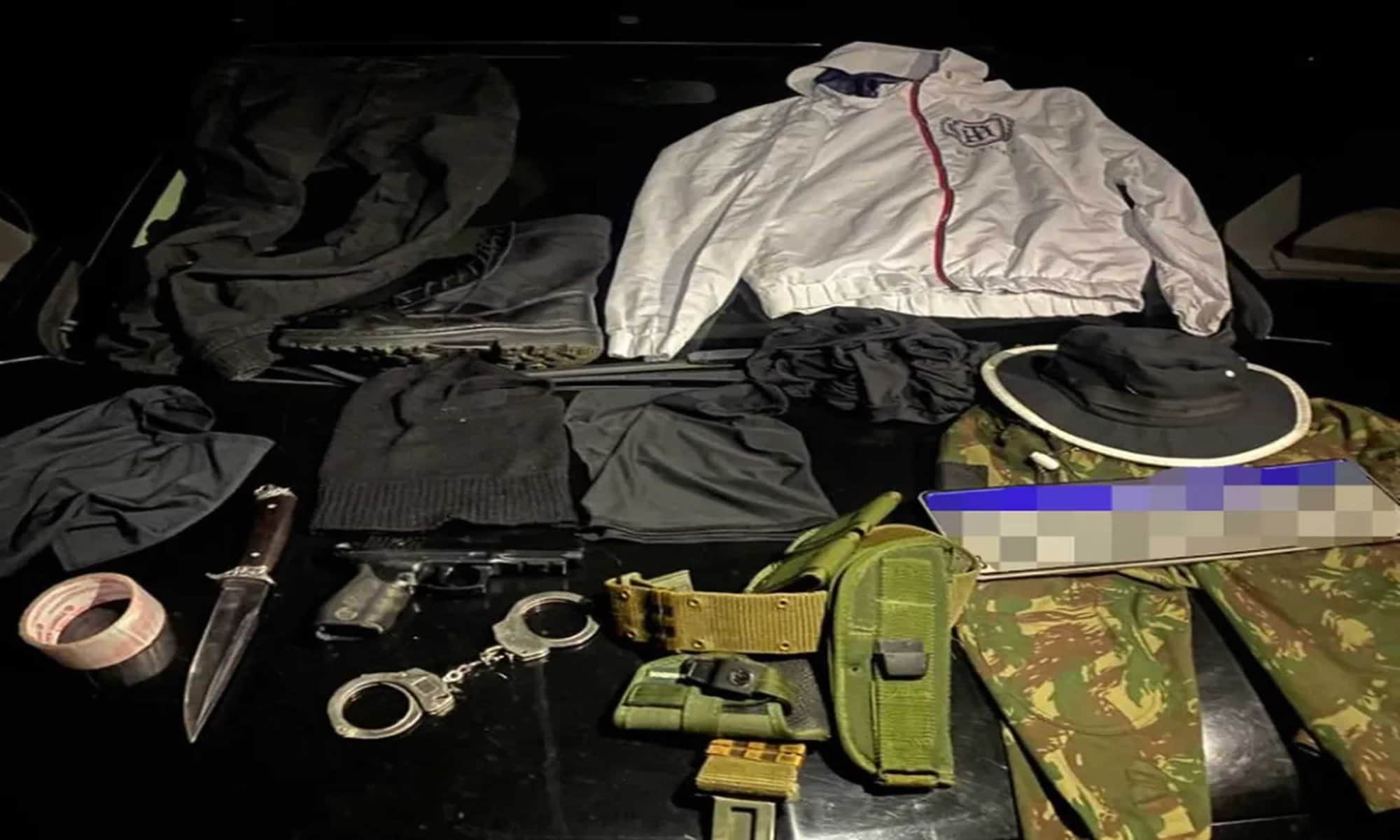 11 Material apreendido com os suspeitos — Foto: Divulgação/PM