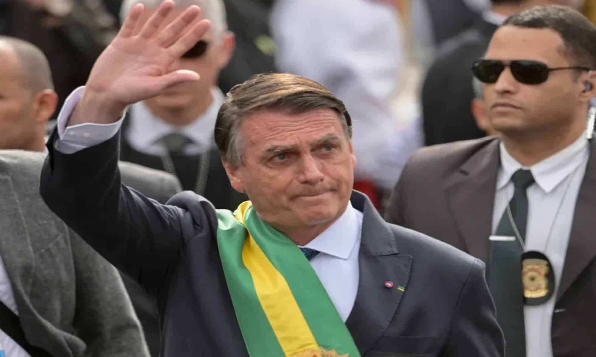 12 Bolsonaro fez discurso nas comemorações de 7 de setembro (EVARISTO SA/AFP via Getty Images)