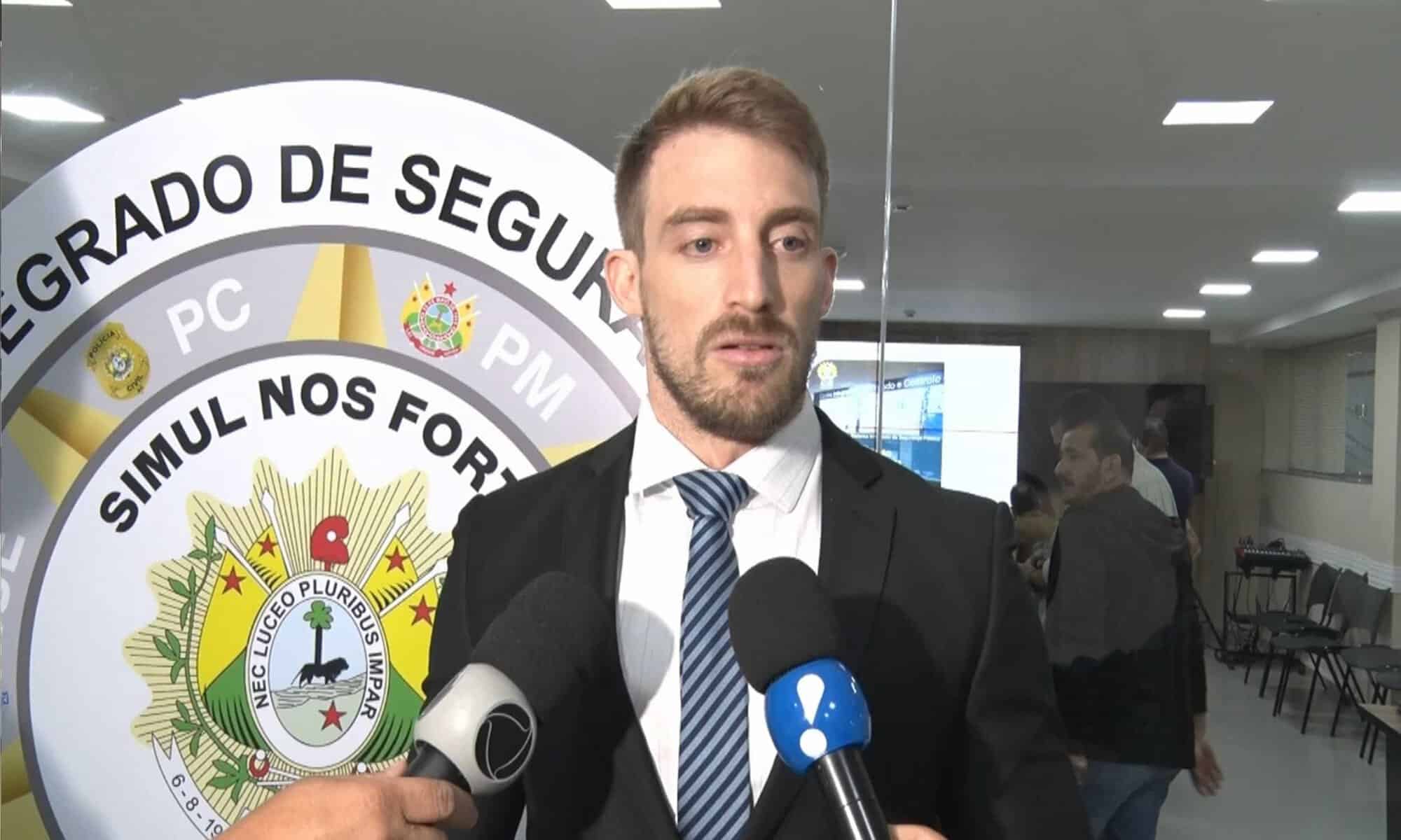 15 Delegado da PF, Felipe Peres Fachineli. Foto: reprodução