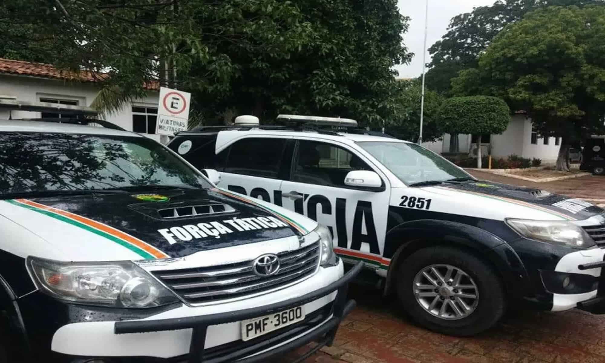 22 Equipes da Polícia Militar foram acionadas para o local e procuram pelos suspeitos — Foto: Reprodução / PMCE