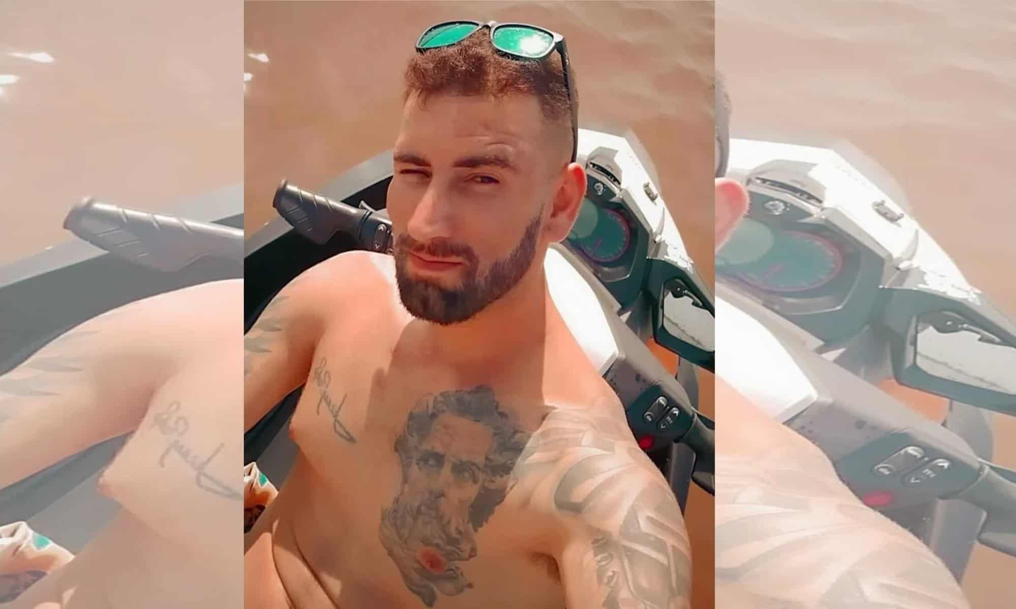 23 Anderson Rocha Lobo tinha 32 anos e teve um surto nesta sexta-feira (2), segundo a Polícia Civil — Foto: Divulgação/Redes Sociais