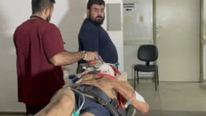 Aleandro Nascimento Lacerda 27 anos, Vítima mais grave.