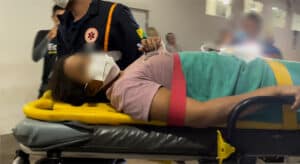 Raine Nascimento de Souza, 22 anos, fratura no fêmur, estado de saúde estável
