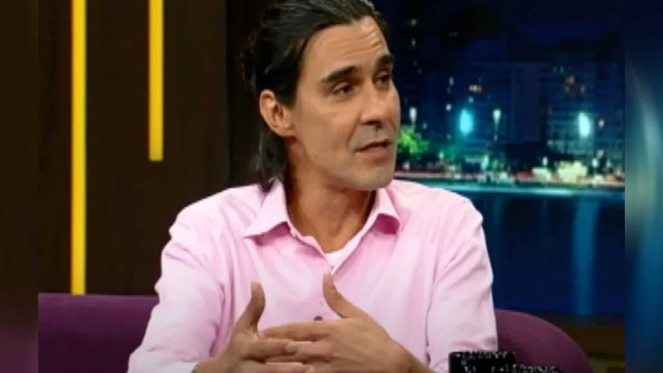 André Gonçalves em entrevista a Record; ator deve cerca de R$ 450 mil de pensão às duas filhas