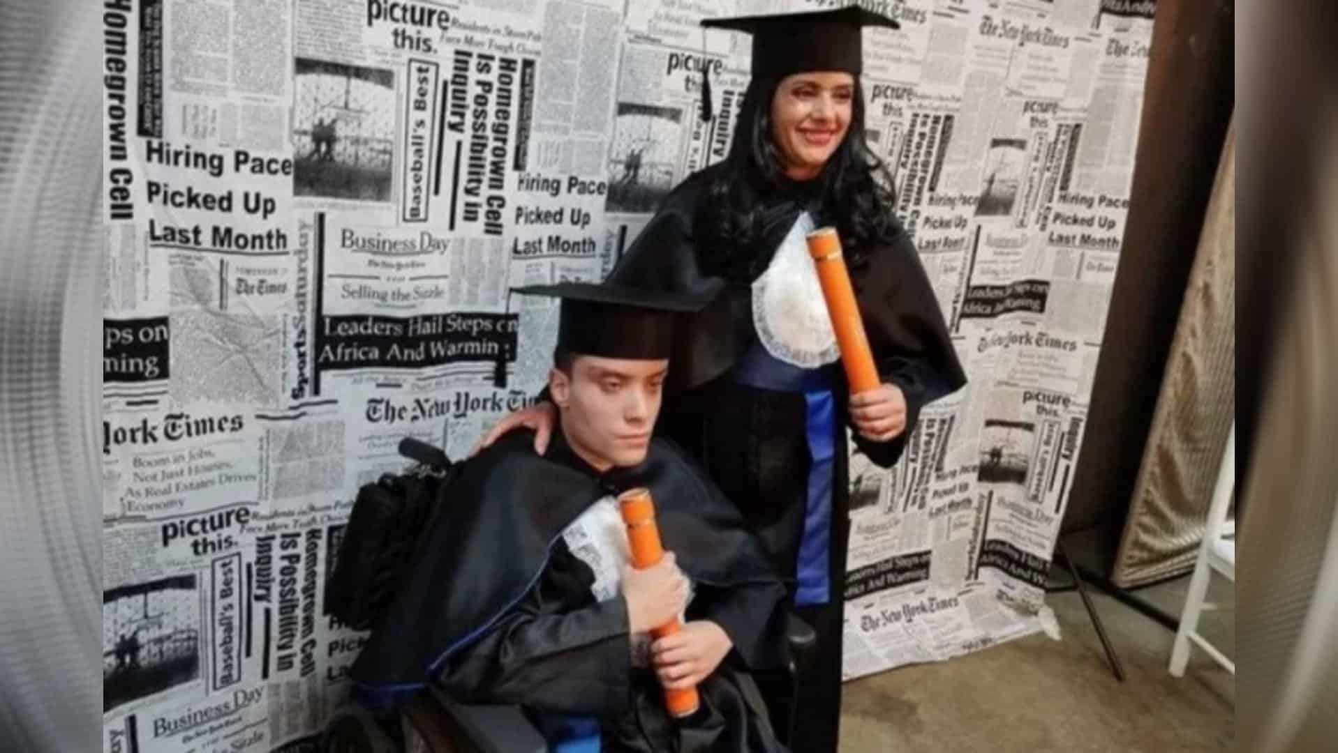 Picsart_22-09-09_20-25-41-951 Eliana e o filho Hiury: amor, dedicação e companheirismo para superar as adversidades - (crédito: instagram/Reprodução)