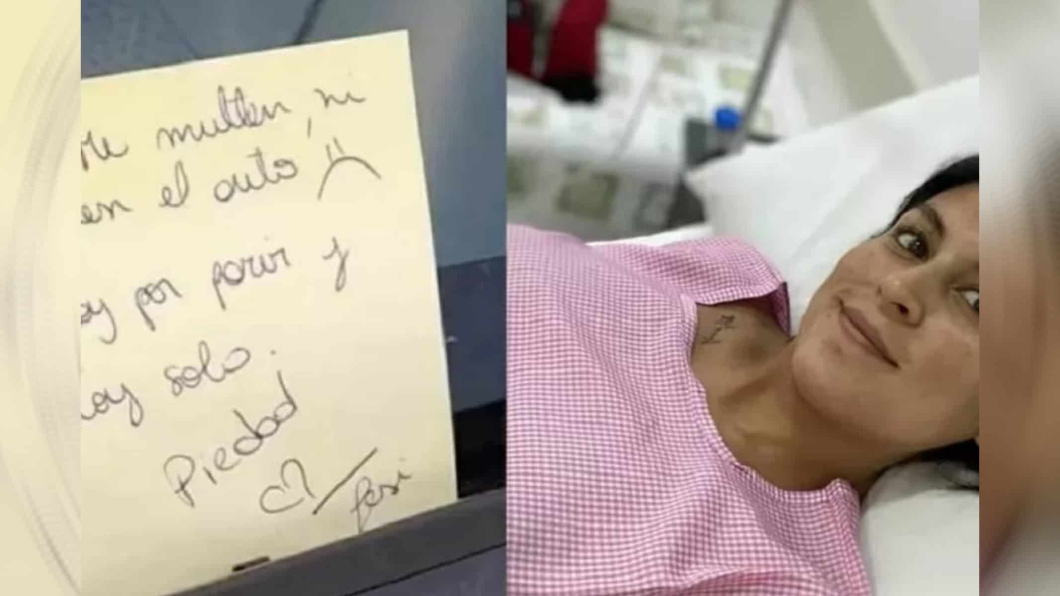 Bilhete deixado por mulher antes de dar à luz viraliza nas redes sociais — Foto: Reprodução/Clarin