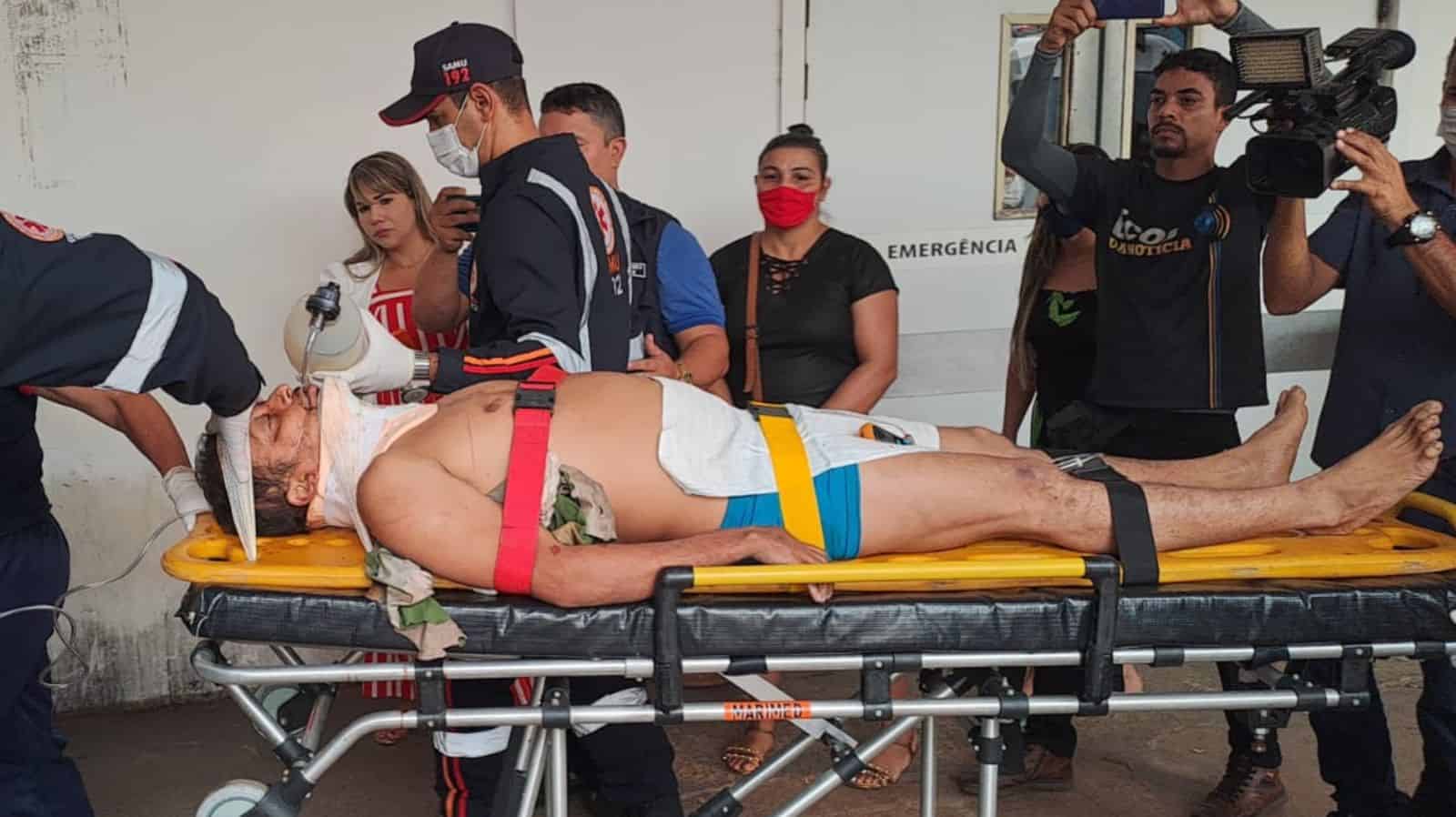 derrubada Foto: James Silva