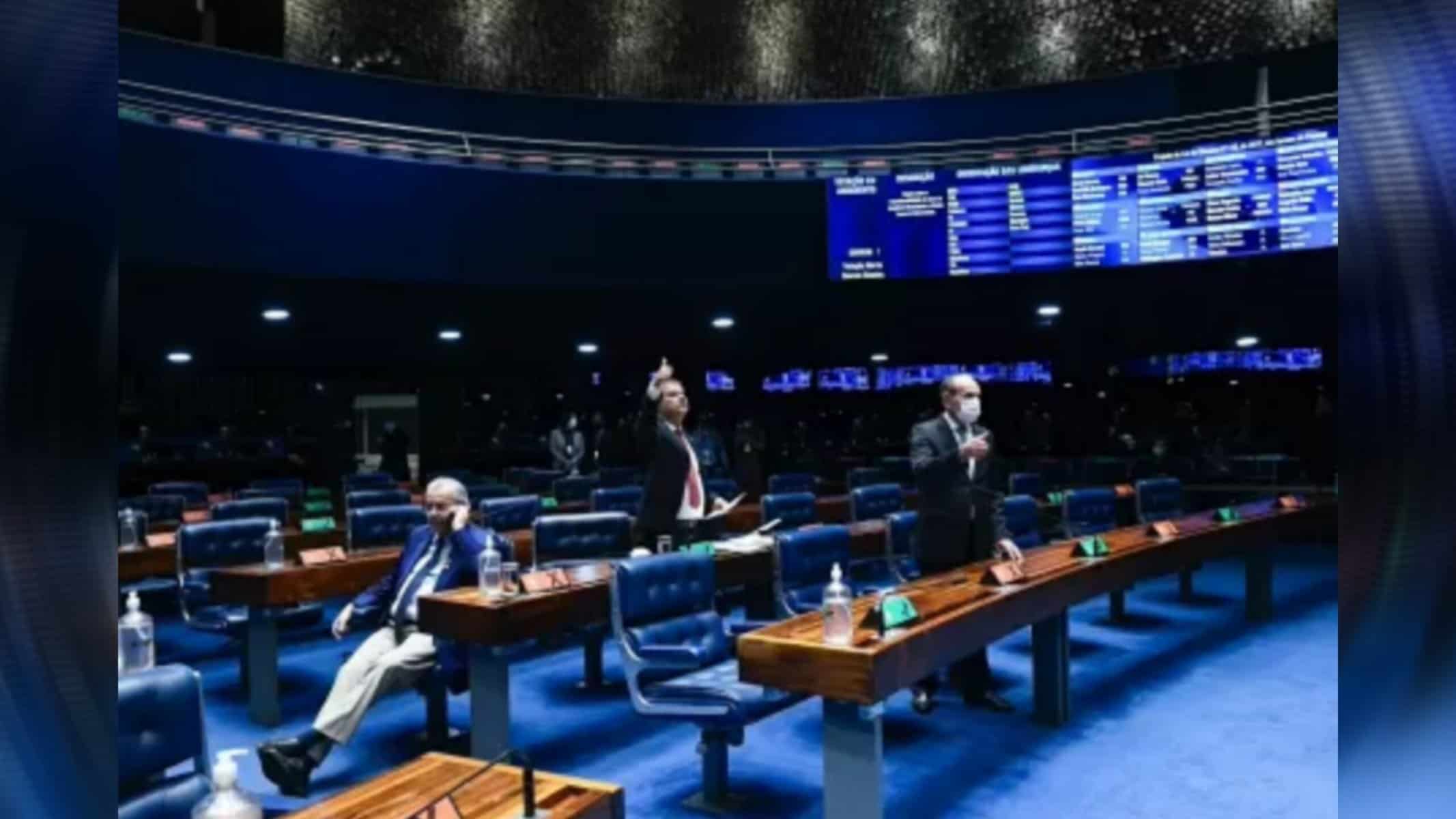 Plenário do Senado Federal durante sessão
Imagem: Roque de Sá/Agência Senado