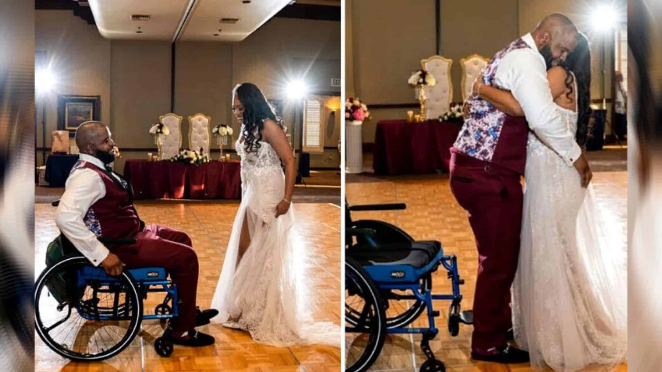 Noivo viraliza no casamento (Foto: Reprodução/ Só Boa Notícia)