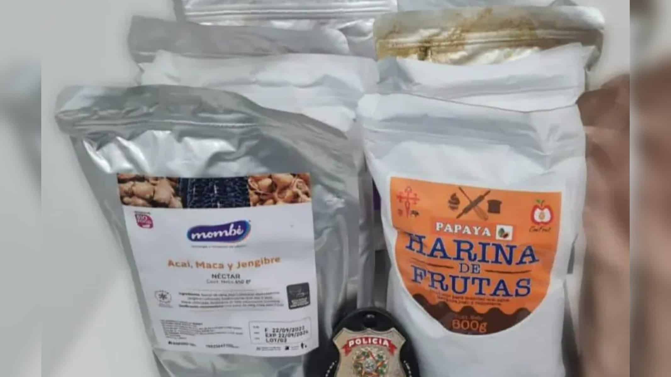 Droga seria levada para a cidade de Sevilha, na Espanha. — Foto: Polícia Federal