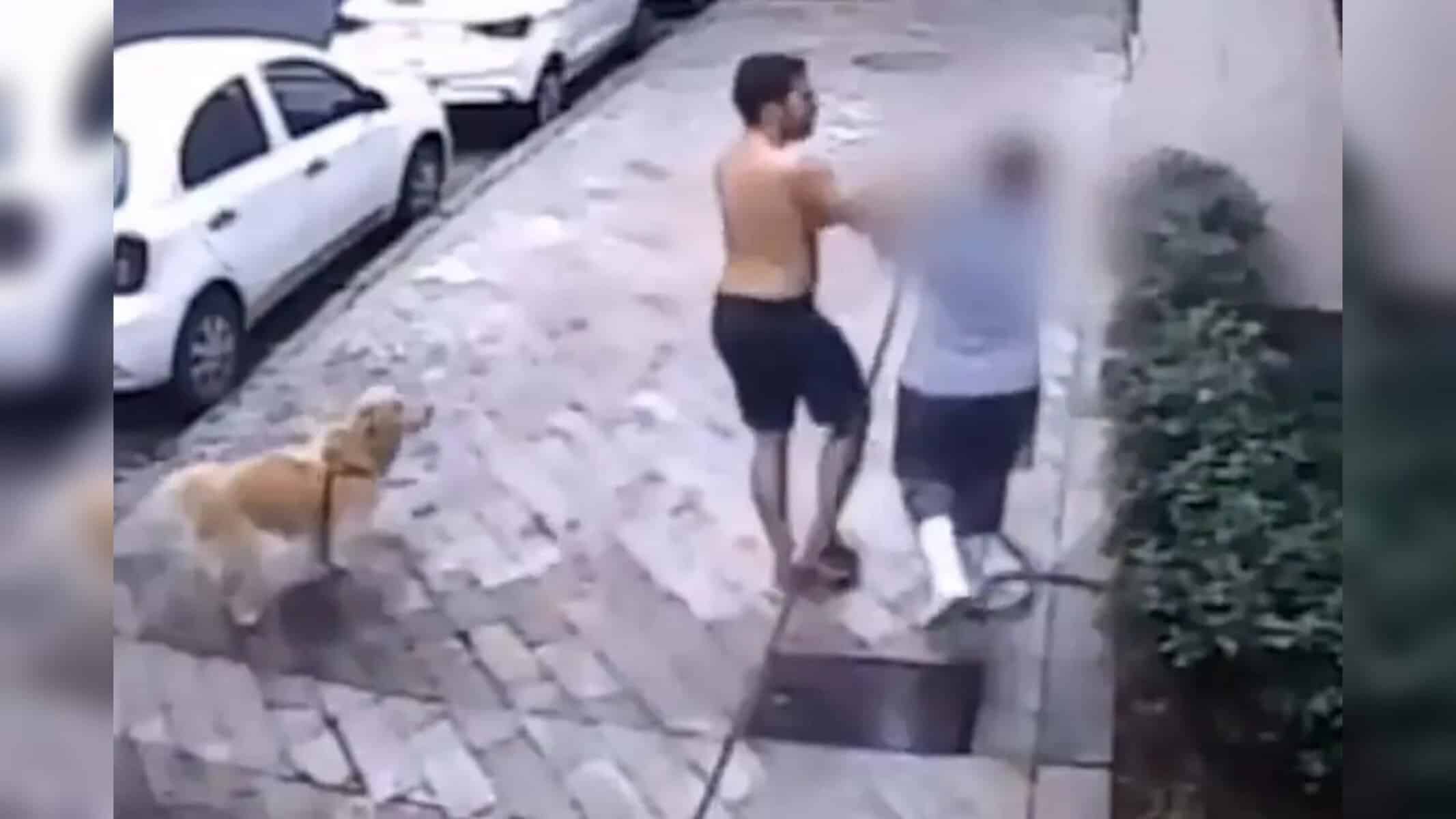 Picsart_22-10-19_20-31-53-377 Momento em que faxineira é agredida em BH. Foto: Reprodução/Twitter @Metropoles