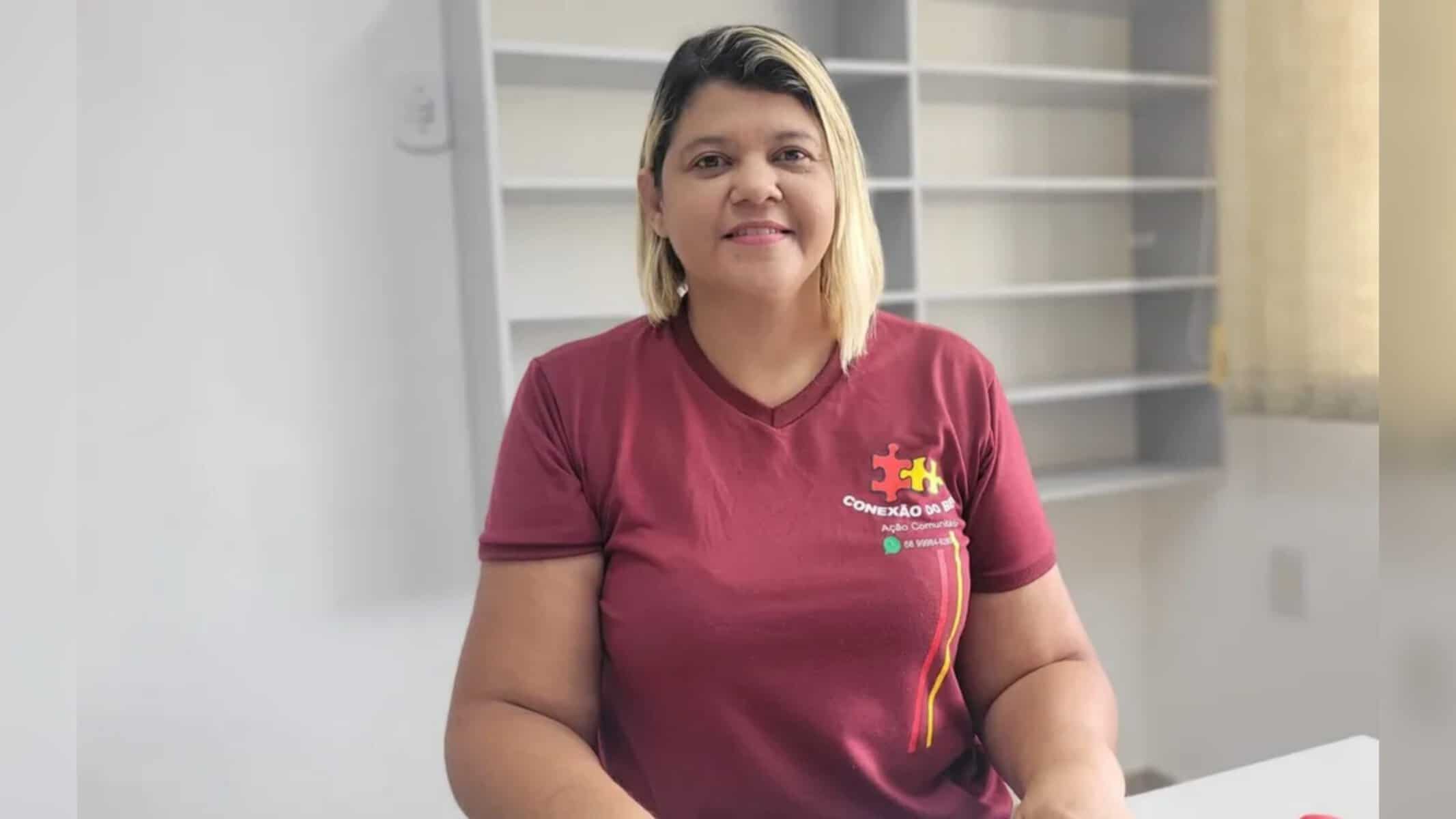 Michelle Souza consegue doações por meio das redes sociais e ajuda famílias em Rio Branco — Foto: Tácita Muniz/g1