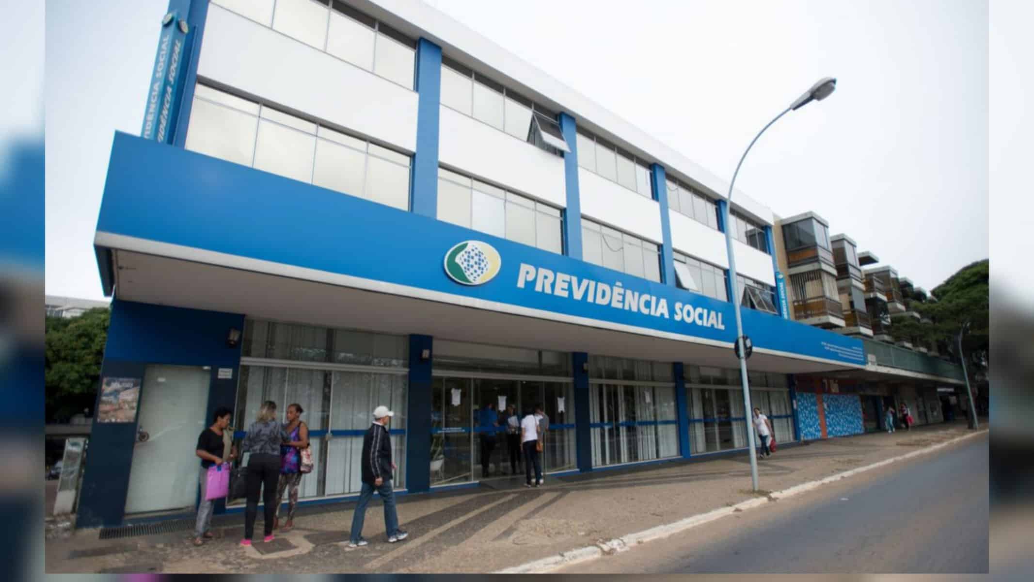 Fachada de uma agência do INSS (Marcelo Camargo/ Agência Brasil)