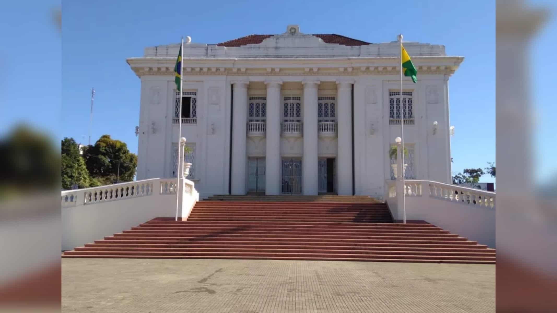 Picsart_22-10-27_17-46-03-843 Palácio Rio Branco, Acre — Foto: Alcinete Gadelha/G1
